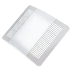 Replacement Grille and Lens for Exhaust Fans (Aerodynamic Design)