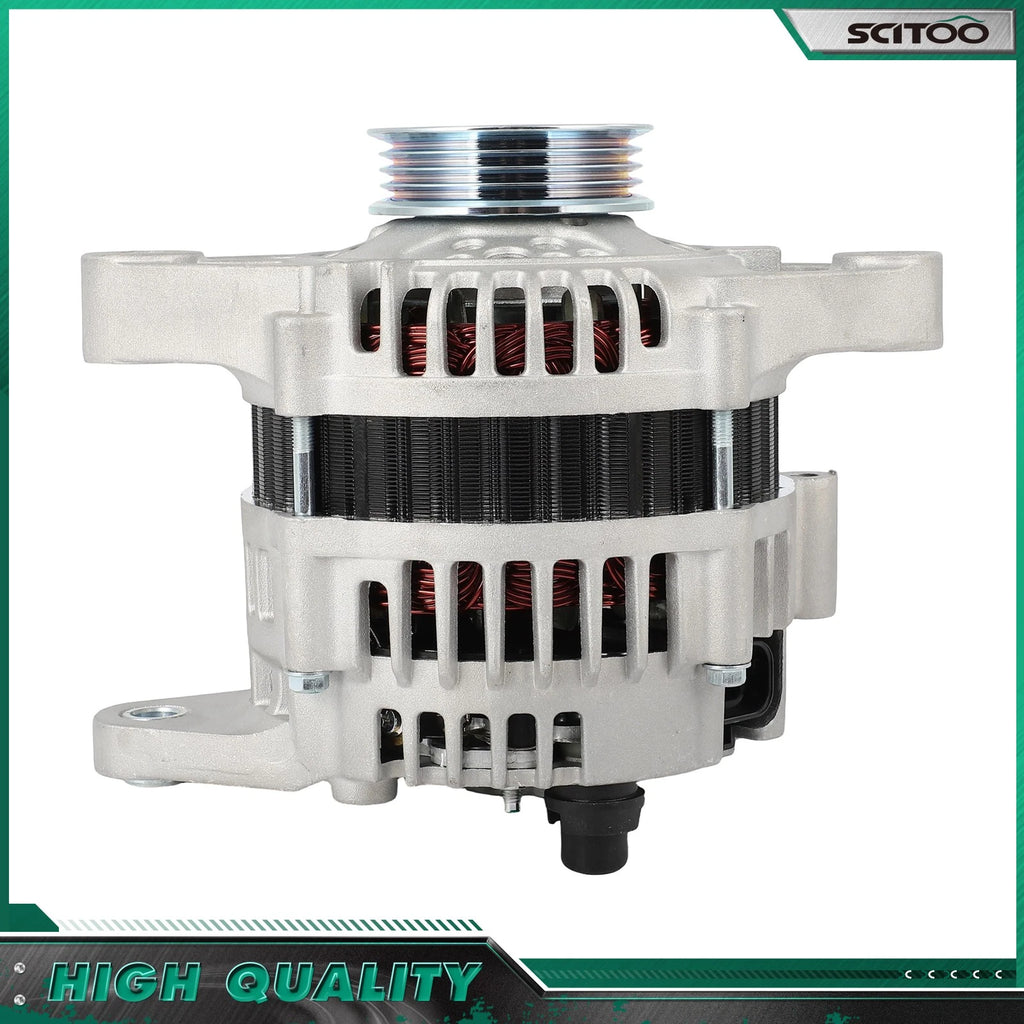 Alternator for Nissan Sentra (1991–1994) L4 1.6L 70Amp 4-Groove 13334
