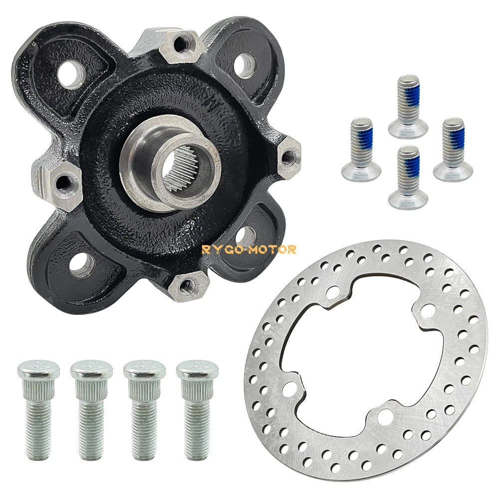 Front Wheel Hub & Disc Rotor Studs Set for Polaris Ranger Crew XP 1000 (2017–2018)