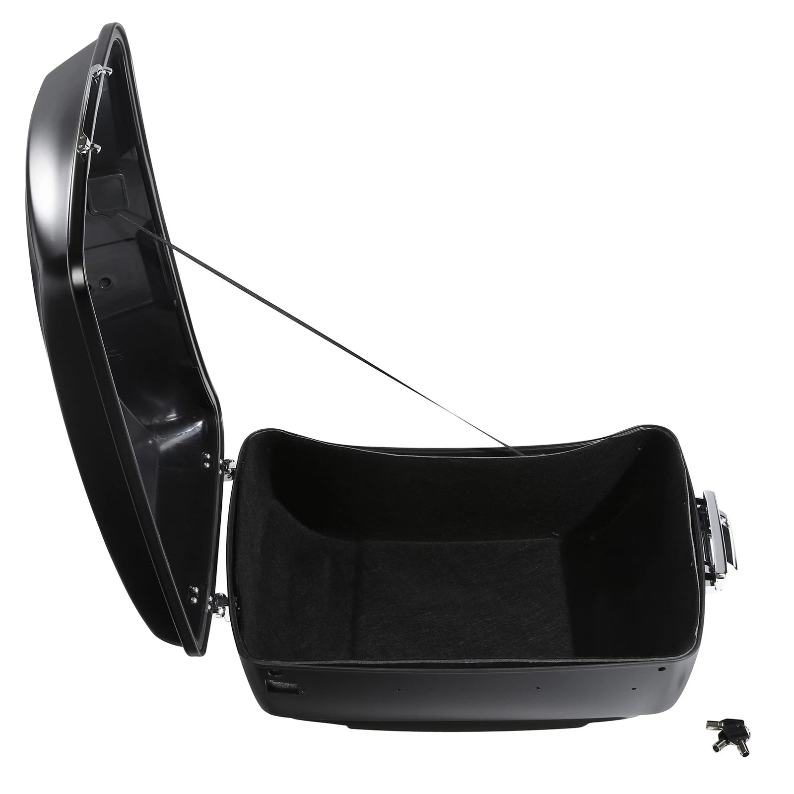 Matt Black King Trunk for Harley Touring Electra Road Glide (2014–2023)