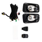 Fog Lights for Acura TSX (2004–2005) Bumper Driving Lamps w/Bulbs & Switch