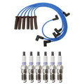 NGK Wire Set & Denso 6 Platinum TT Spark Plugs Kit for Lumina Monte Carlo (1990–2000)