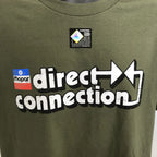 Mopar Green T-Shirt with Direct Connection Logo for Dodge Charger (2005–2023)