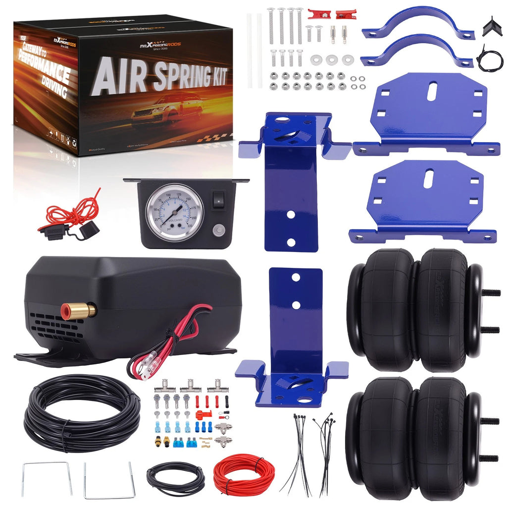 Air Suspension Kit + Air Shock Compressor for Ford Excursion 2WD (2000–2006)