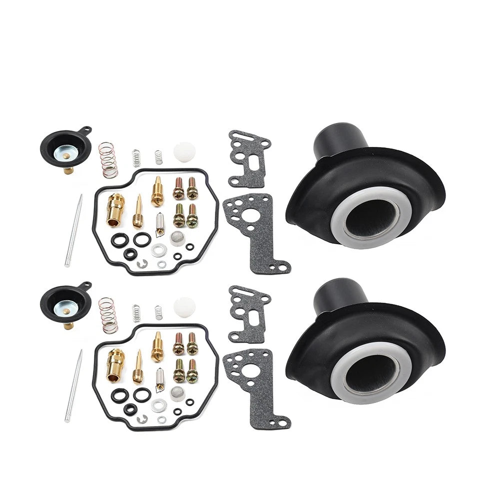 Carburetor Repair Kit Plunger Diaphragm for Yamaha XV535 Virago (1990–2001)