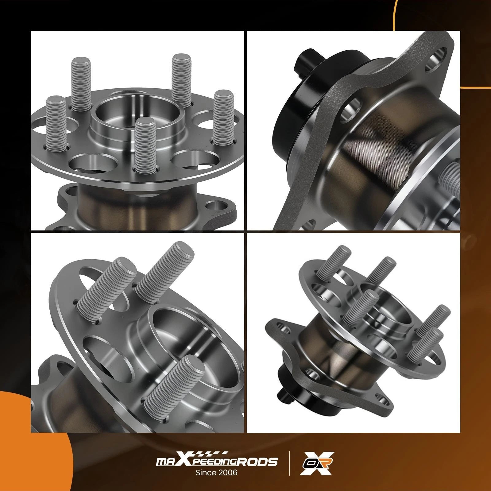 5-Lug Rear Wheel Hub for Toyota Prius/Prius Plug-in (2012–2015) 512505 HA590373 ABS
