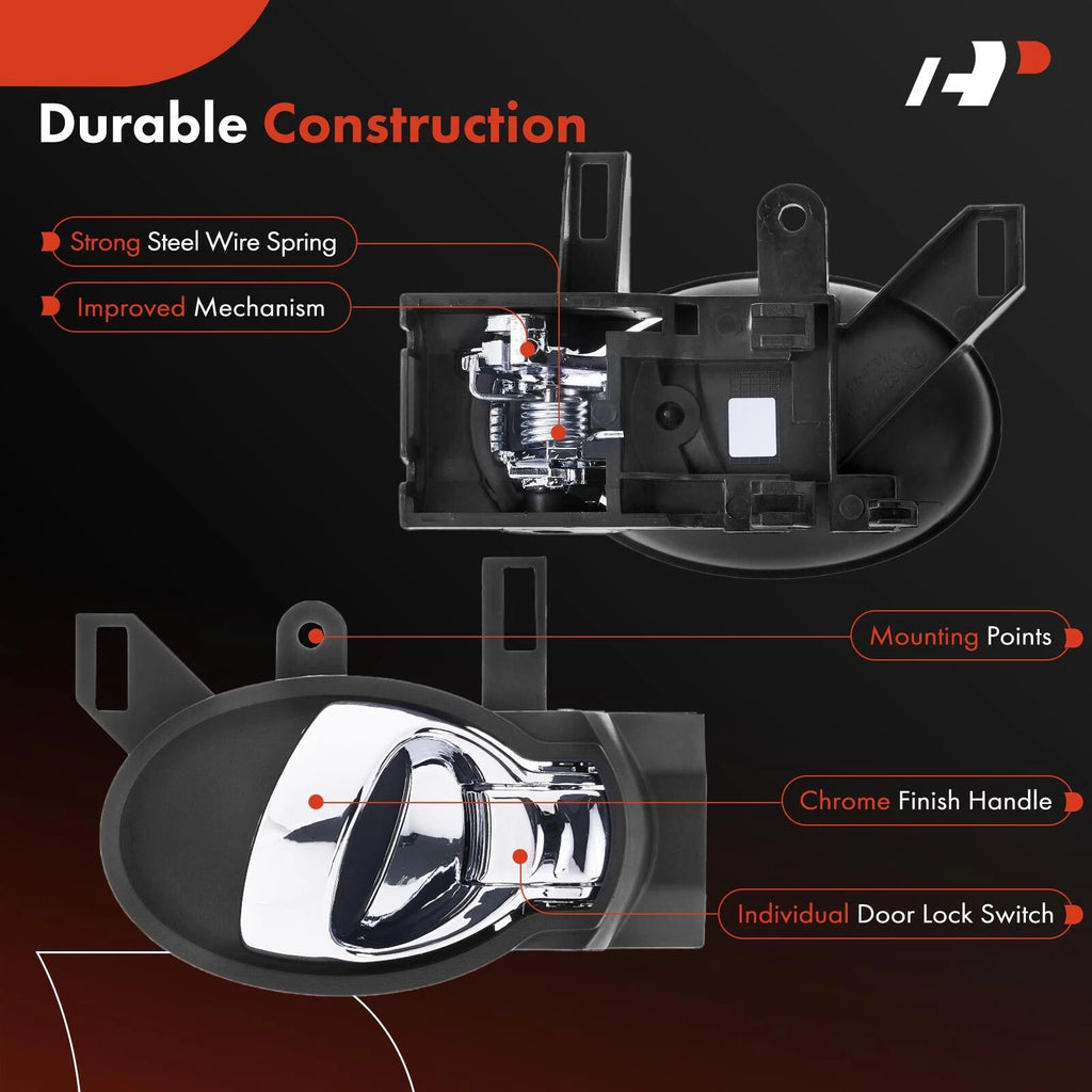 Left Interior Door Handle for Nissan Versa (2012-2019) Juke (2011-2014) Cube (2009-2014)