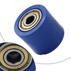 8MM Drive Chain Pulley Tensioner Wheel Guide for Street Bike Blue