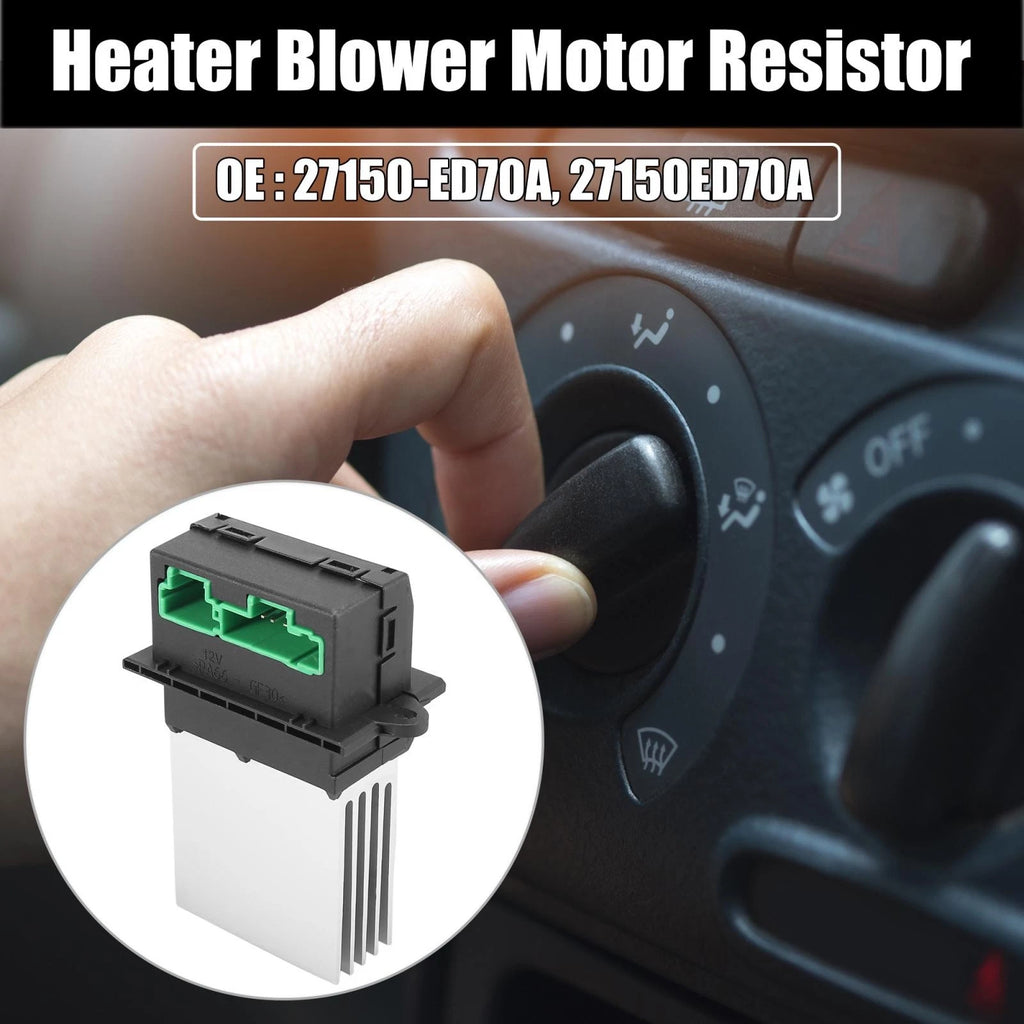 Heater Control Blower Motor Resistor 27150-ED70A for Nissan Versa (2007–2011)