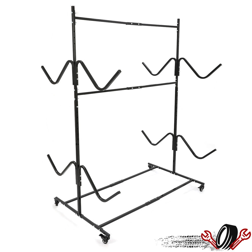 Storage Rack for Kayak Canoe Boat (Indoor Outdoor) 4 Capacity