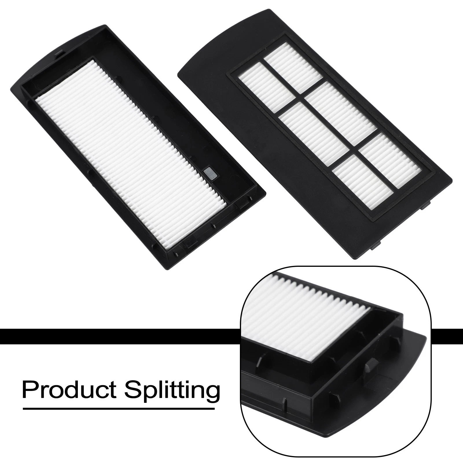 2X Filters Kit for eufy Clean X9 Pro Robot Vacuum Cleaner (2023–2023)