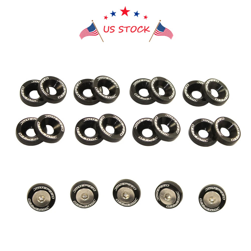 20PCS Billet CNC Aluminum Fender Washer for Make Model