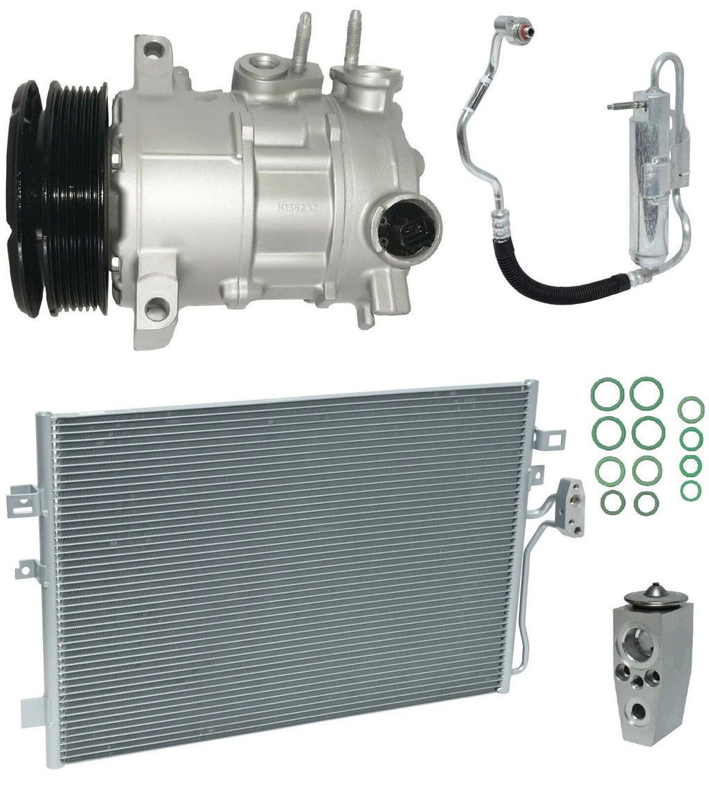 AC Compressor Kit With Condenser for Dodge Journey 2.4L (2015–2015)