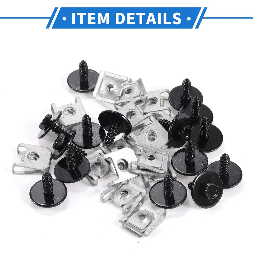 Set of 15 Fender Liner Splash Shield Bumper Cover Screws for BMW 1 Series M (2011)