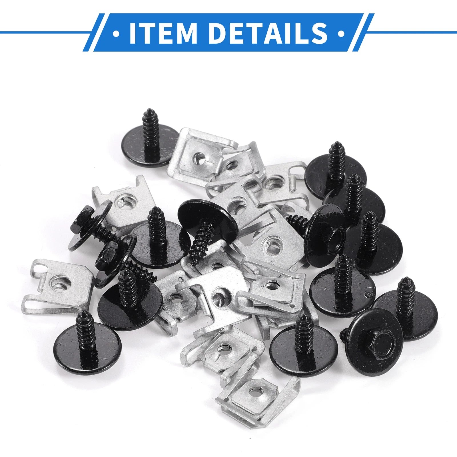 Set of 15 Fender Liner Splash Shield Bumper Cover Screws for BMW 1 Series M (2011)