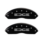 Set of 4 Caliper Covers Black Edge for 2019–2020 Ford Edge