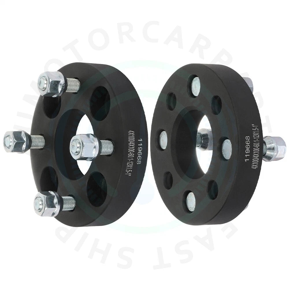 Set of 2 Wheel Spacers for Toyota Prius Dodge Neon