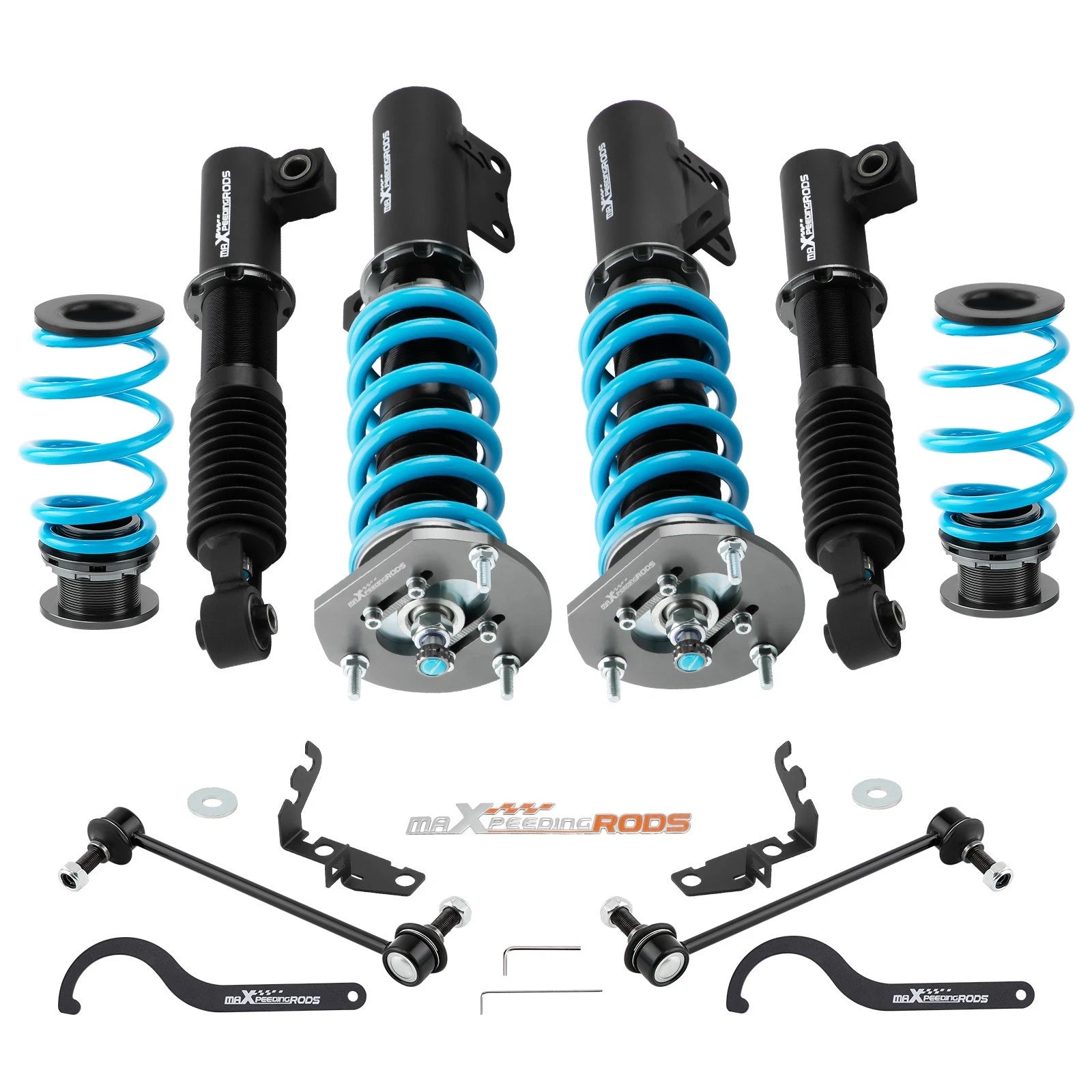 MaXpeedingrods T6 Coilovers 24 Way Damper Lowering Kit for Chevy Cobalt (2005–2010)