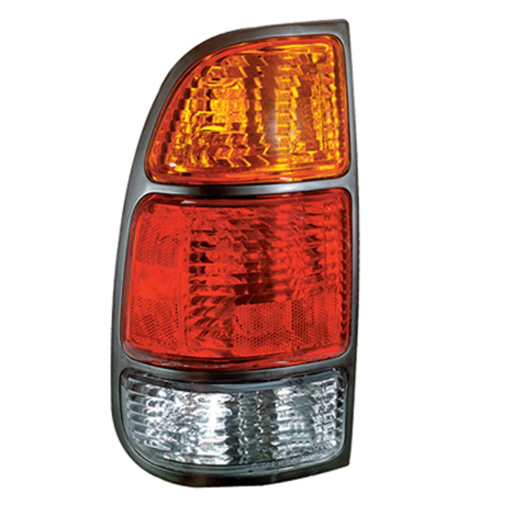 Replacement Amber/Clear/Red Driver Side Tail Light Assembly-See Compatible Chart