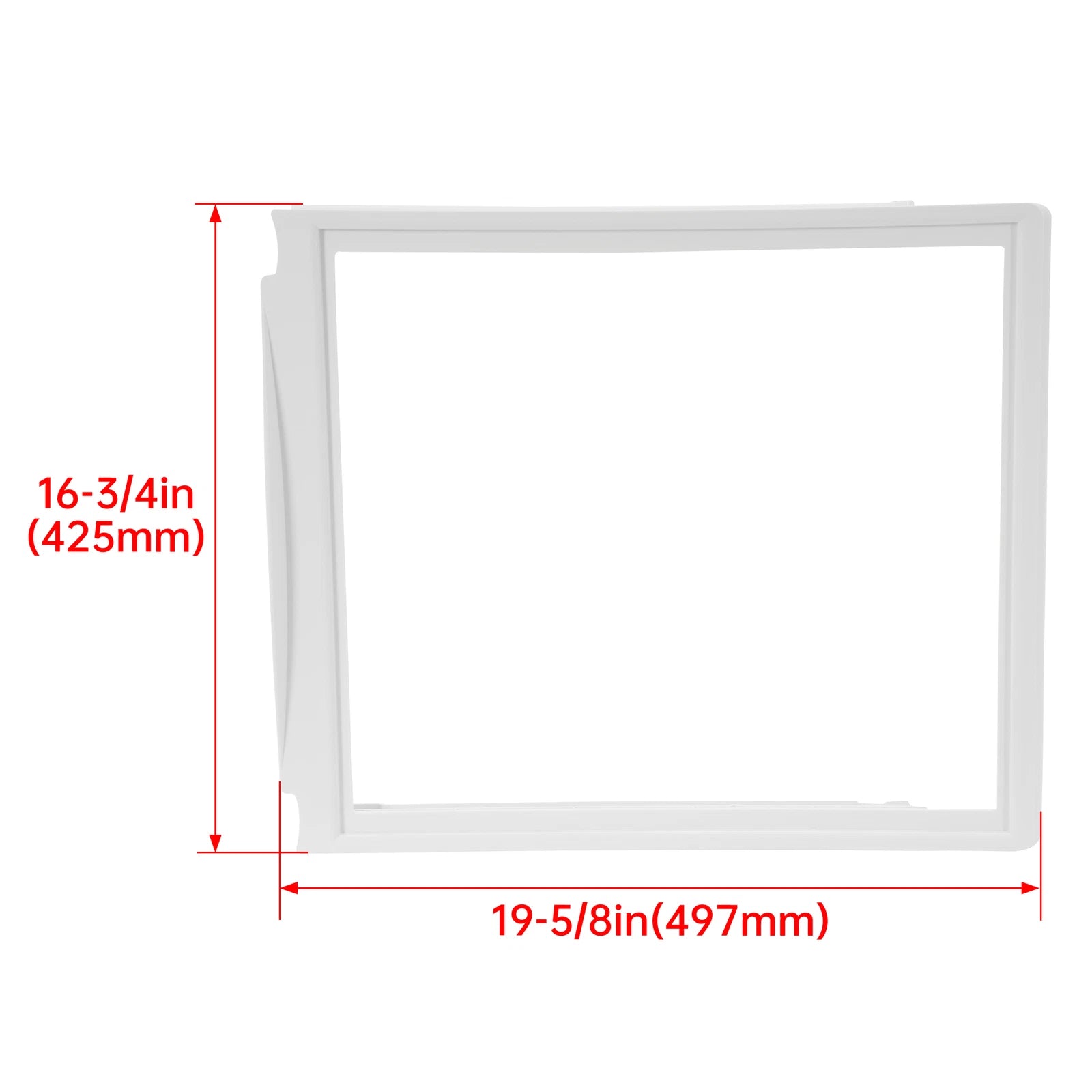 Upper Crisper Pan Cover for Frigidaire Refrigerator (240599301)