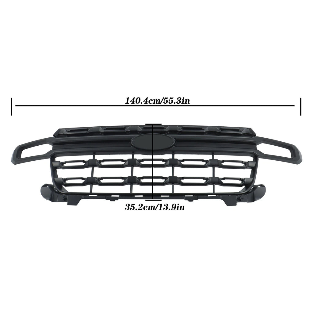 Front Bumper Center Grill for Ford Maverick (2022–2023) Matte Black