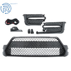 Front Bumper Lower Mesh Grille + Fog Light for Toyota Corolla SE XSE (2020–2021)
