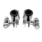 Highway Bar Foot Pegs Mount Clamps for Harley (1" 1.25")