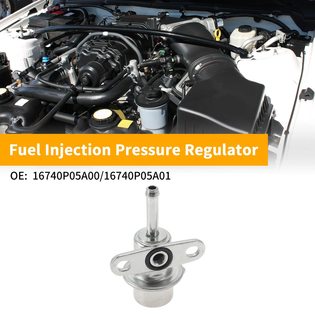 Fuel Pressure Regulator for Honda Civic (1992–2001) No. 16740P05A00 Metal 20-70 Psi