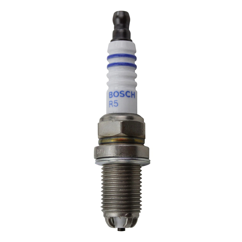 Pre-Gapped Spark Plug Set of 4 for Audi S6, Porsche 911, Boxster, Cayenne (Bosch FGR6KQE)