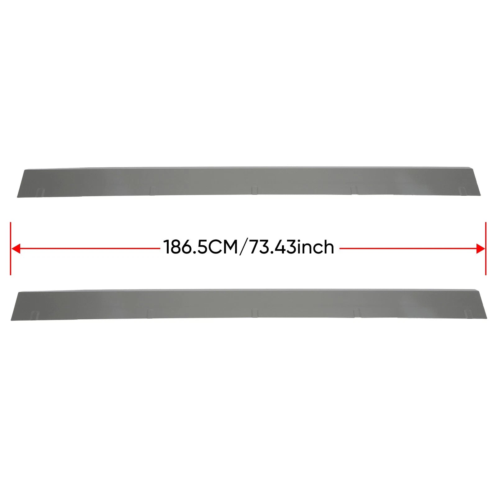 2X Rocker Panels for Chevrolet Silverado 1500 (2014–2018)