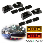 10PCS Set LED Cab Roof Marker Lights for Hummer H2 (2003–2009)