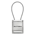 Satin-Chrome Cable Keychain - Officially Licensed for Nissan Altima