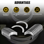 Main Rod Bearings for Hyundai Elantra Tucson Kia Soul 1.6L L4 (2013–2020)