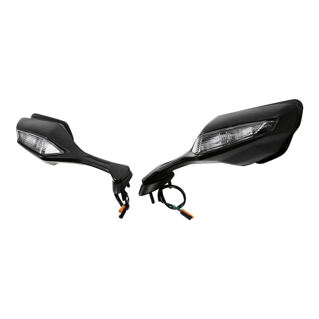 Rear View Mirrors with LED Turn Signals for Honda CBR1000RR (2017–2024)