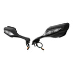 Rear View Mirrors with LED Turn Signals for Honda CBR1000RR (2017–2024)