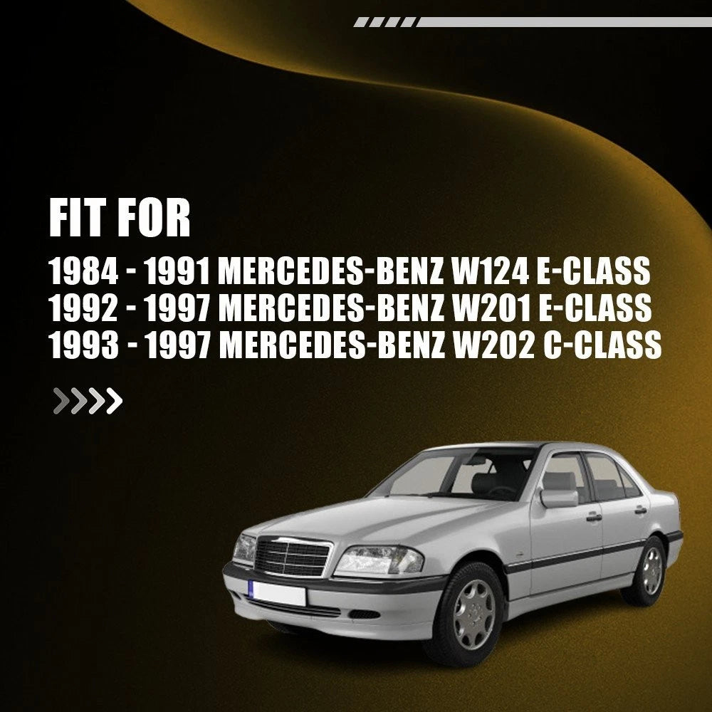 LED License Plate Lights for Mercedes W201, W202, W124 (OE Style)