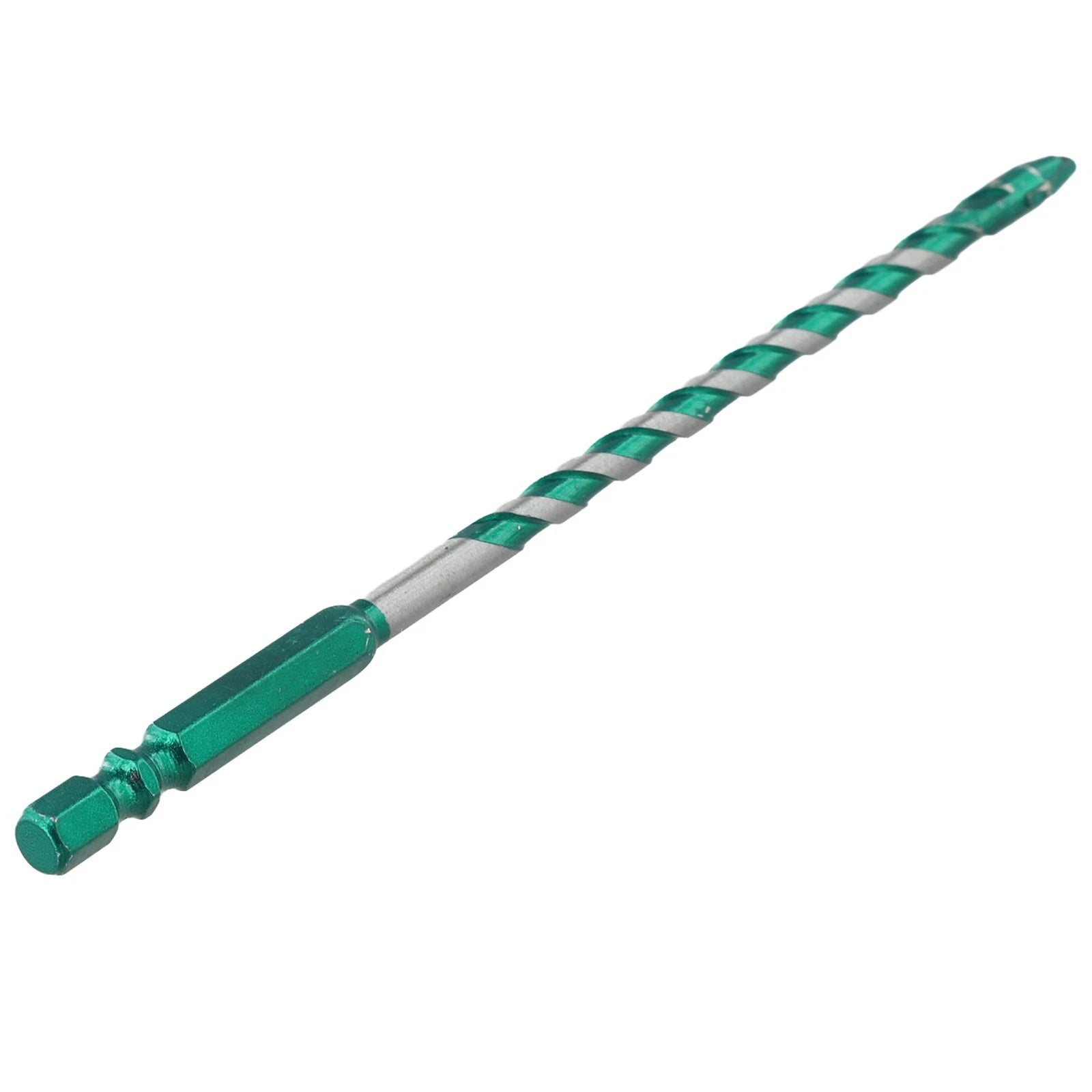 Set of 4 Carbide Drill Bits for Glass Wood Metal Tiles (150mm, 6mm, 8mm, 10mm, 12mm)