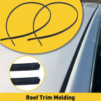 2Pcs Roof Drip Moulding for Toyota Yaris Hatchback (2006–2011)