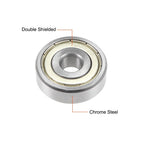 2X 6300ZZ Ball Bearing   10x35x11mm ABEC-3