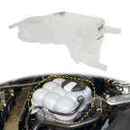 Coolant Radiator Reservoir Tank 4F0121403 w/ Sensor for Audi A6 Quattro (1998–2004)