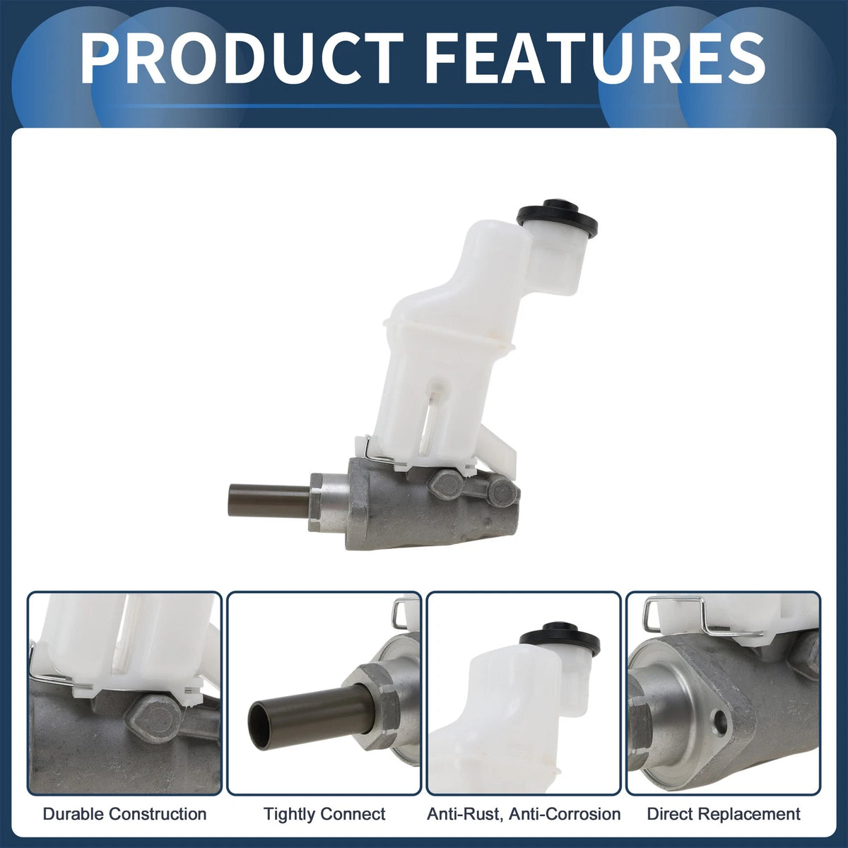 Brake Master Cylinder with Reservoir No. 4702848031 for Toyota Highlander (2001–2003)