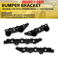Set of 4 Rear Upper Lower Bumper Brackets for Infiniti Q50 (2014–2024)