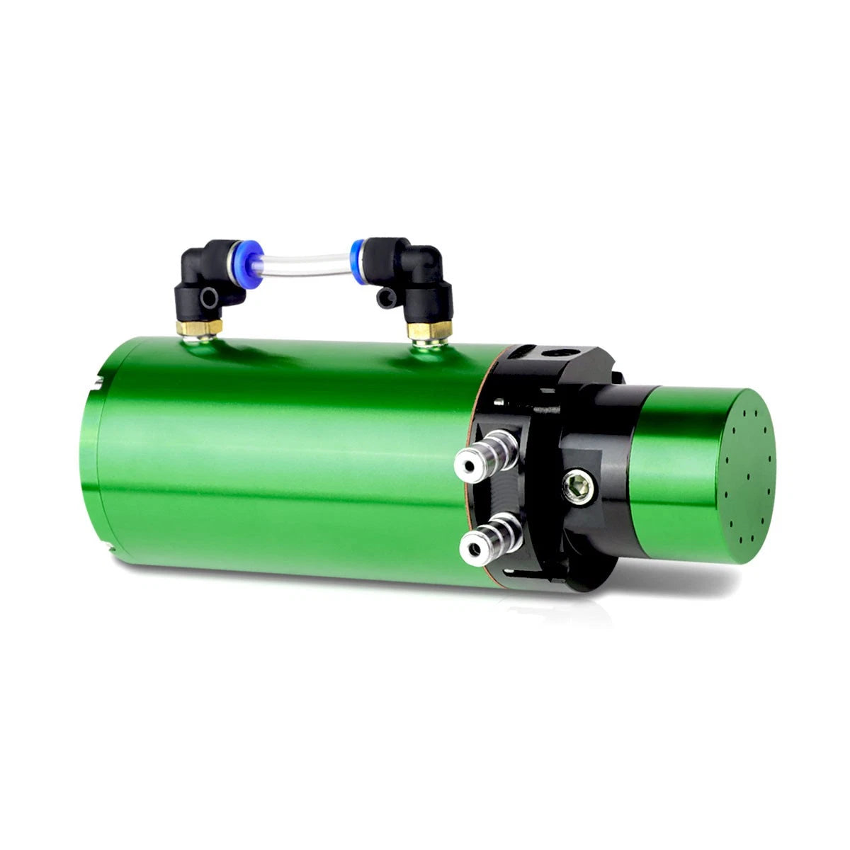 Aluminum Engine Oil Catch Reservoir Breather Tank with PSI Gauge for