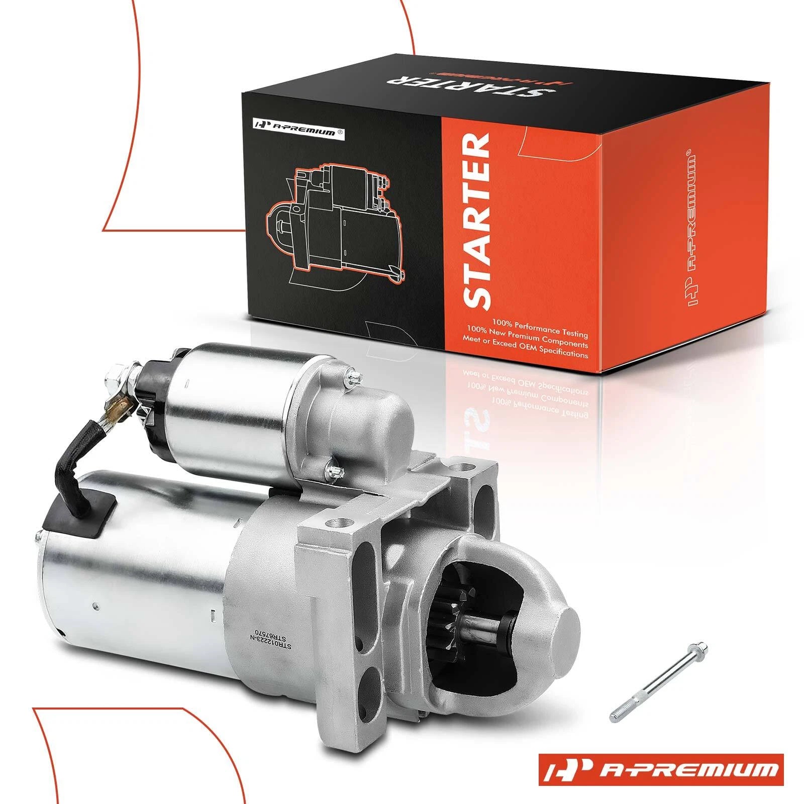 Starter Motor for Chevy Silverado 1500 2500 HD GMC Sierra 1500 (2006–2013)