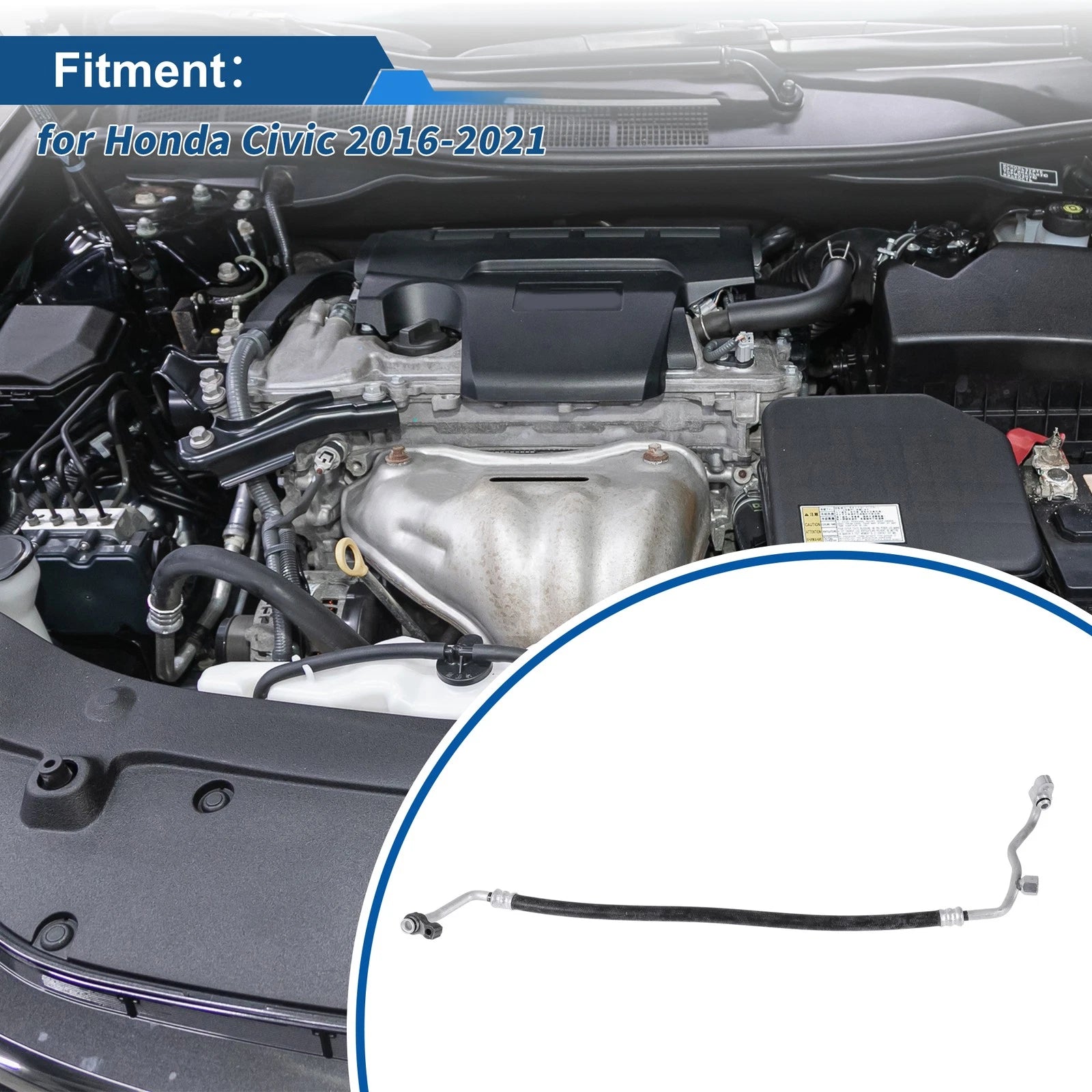 A/C Refrigerant Liquid Hose for Honda Civic (2016–2021) No. 80315THAH11