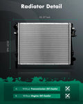 Aluminum Radiator for Dodge Ram 1500 (2002–2004) 2479