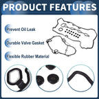 Valve Cover Gasket Set for Chevrolet Equinox (2010–2015) 2.4L 12593309