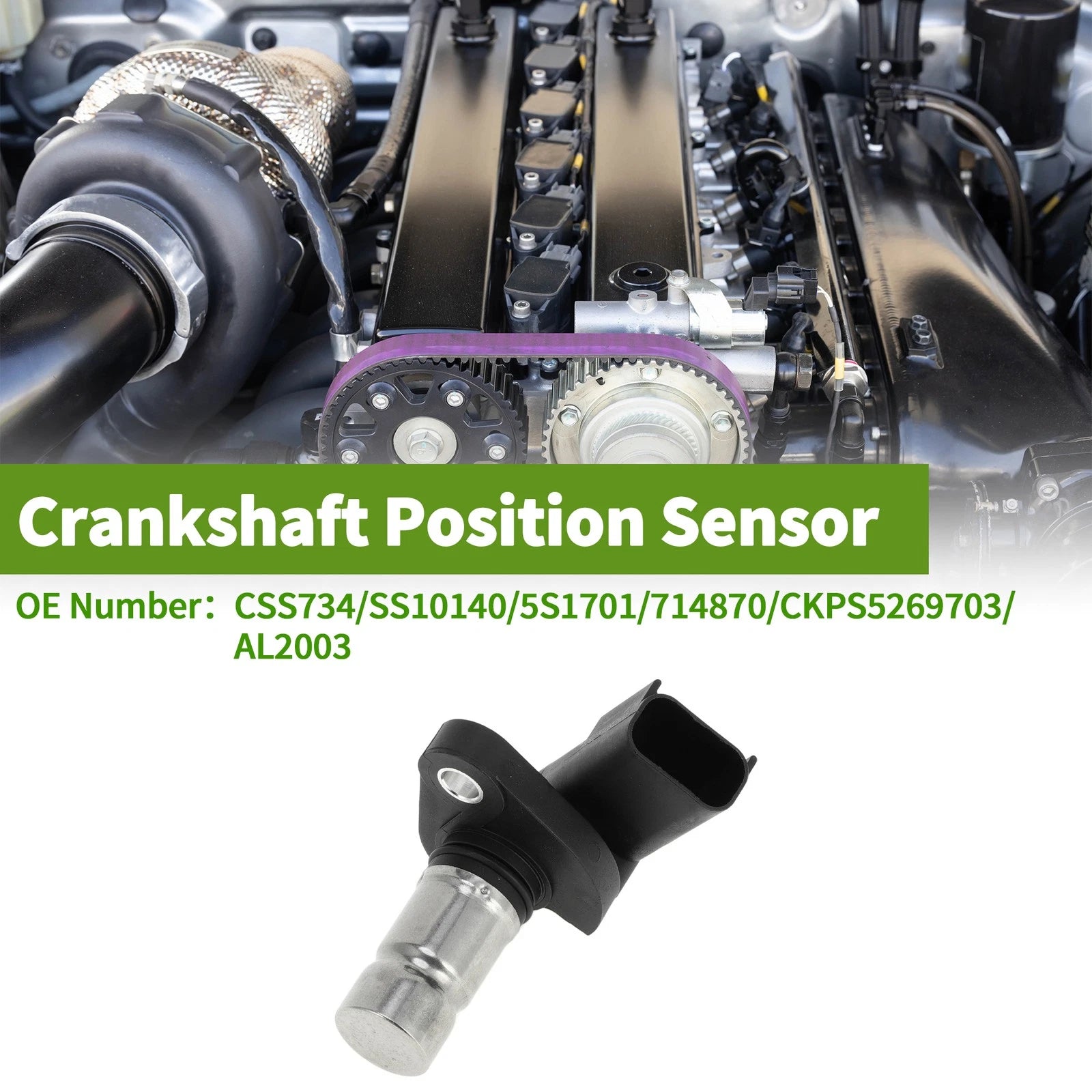 Crankshaft Position Sensor for Dodge Caravan 2.4L (1996–2002) No.M05235377