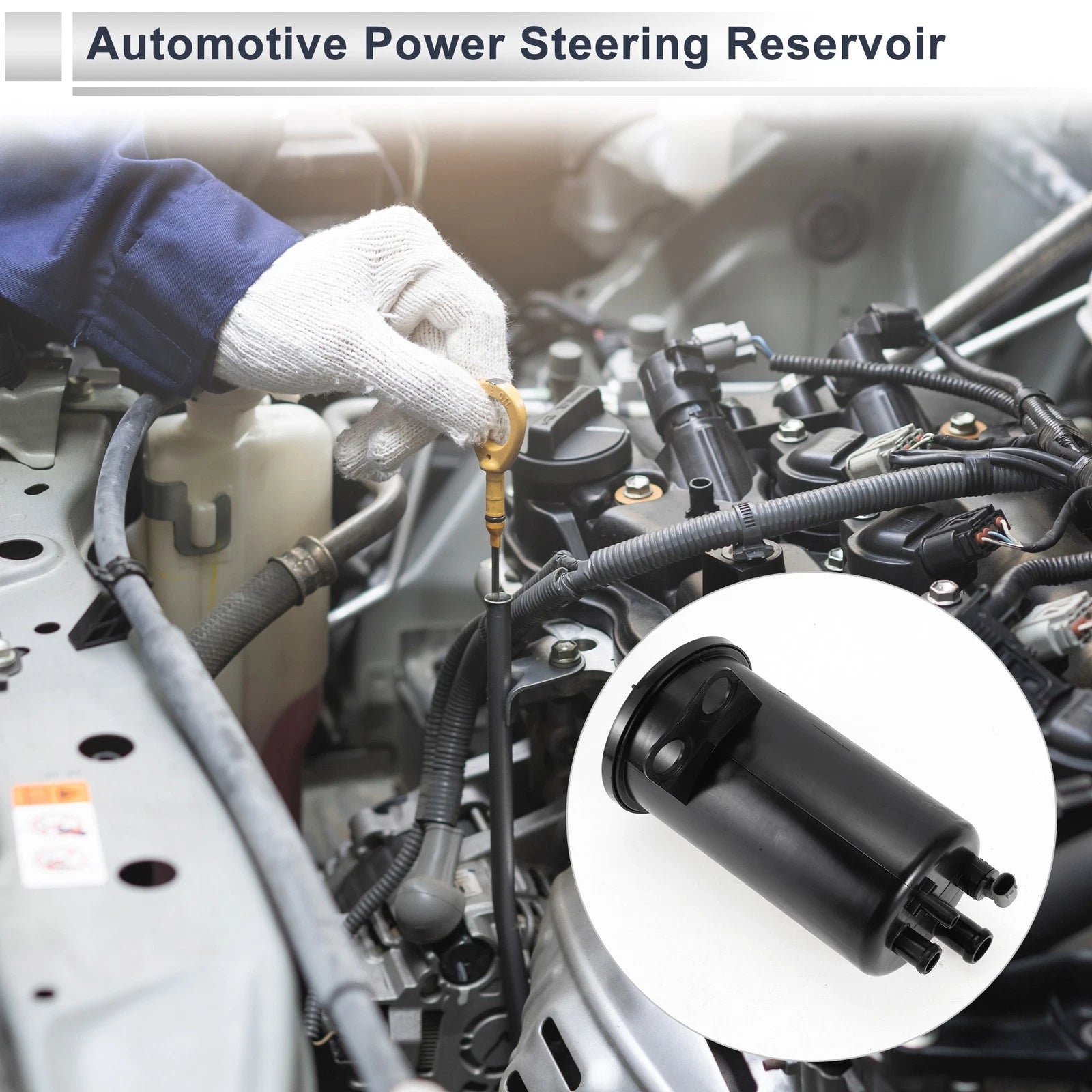 Power Steering Reservoir for BMW 525i (2004–2007) 1 Pc