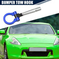 Tow Hook Screw for Nissan GTR (2007–2023) - Blue Round Front Rear Bumper